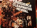 CREEDENCE CLEARWATER REVIVAL Live in Europe 1973 FANTASY VINYL 2 LP RECORD ALBUM