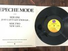 DEPECHE MODE - JUST CAN'T GET ENOUGH / NEW LIFE Vinyl Record Single PROMO