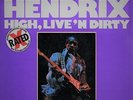 Jimi Hendrix - Hendrix High, Live 'N Dirty Vinyl LP