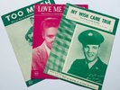 ELVIS PRESLEY - ORIGINAL SHEET MUSIC GROUP.