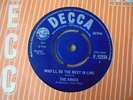 The Knack - Who'll Be The Next In Line 1964 UK 45 DECCA MOD/R&B/FREAKBEAT