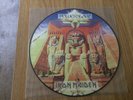 IRON MAIDEN - POWERSLAVE. PICTURE DISC LP RECORD. UNPLAYED