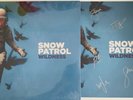 SNOW PATROL WILDNESS WHITE & BLUE DOUBLE VINYL LP + SIGNED LITHOGRAPH ART PRINT
