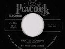 Black Gospel 45 - Rev. Julius Cheeks - What A Morning - Peacock - VG+ mp3