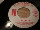 Rare Northern Soul Johnny Mathis Evil Ways demo Columbia records 1970