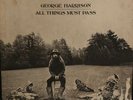 George Harrison LP All Things Must Pass 3 LP Apple STCH639 WITH POSTER