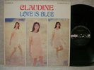 Claudine Longet Love is Blue 1989 LP Picture & Lyric W/Insert NM Promo