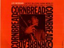 Lee Morgan Cornbread Blue Note 84222 UA solid blue & white Van Gelder