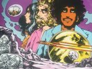 Thin Lizzy LP Vagabonds of the western world UK Decca press & Insert P-5W P-3W
