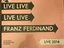 Franz Ferdinand ?– Live 2014. White Vinyl Double LP Record