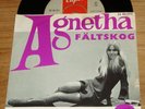 ABBA AGNETHA FÄLTSKOG Jag Var Så Kär / Följ Med Mig 1967 Cupol rare vinyl 45rpm