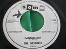 EX Garage Rock 45 : The Gestures   Candlelight   Don't Mess Around   Soma 1426