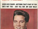 Elvis Presley - Good Luck Charm EP original 1962 French EP