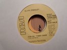 PROMO RCA 45 RECORD 0088 /ELVIS PRESLEY/RAISED ON ROCK/FOR OL TIMES SAKE/NR MINT