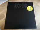 AC/DC LP Back in black German Atlantic press Embossed cover
