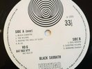 Black Sabbath LP Same UK Large Vertigo Swirl 1st press & Philips credit