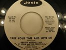 Grover Mitchell 1966 45rpm Record Take Your Time & Love Me NORTHERN SOUL HEAR