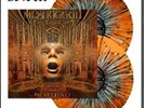 Meshuggah NOTHING orange black white SPLATTER vinyl lp metal