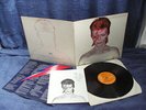 DAVID BOWIE ALADDIN SANE RCA ORANGE 1st UK PRESS 3T/3T, INNER & FAN CLUB LEAFLET