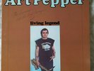 Art Pepper - Living Legend - Contemporary S7633 - Hampton Hawes AUTOGRAPHED