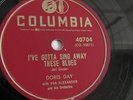 Doris Day - 78rpm single 10-inch – Columbia #40704 Whatever Will Be, Will Be