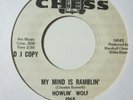 blues r&b 45 Howlin' Wolf - My Mind is Ramblin' CHESS WLP listen