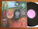 VINYL LP KING CRIMSON IN THE WAKE OF POSEIDON UK ISLAND PINK 1970 A2-B2 ILPS9127
