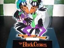 THE BLACK CROWES: HARD TO HANDLE SHAPED VINYL PIC PICTURE DISC + PLINTH DEFAP 10