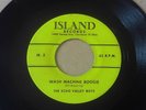 THE ECHO VALLEY BOYS=WASH MACHINE BOOGIE/RAMBIN' MAN=RARE ORIG ISLAND IR:1=VG