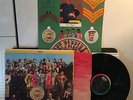 BEATLES SGT PEPPERS LHCB TRUE 1ST 67 STEREO NO NEMS MACLEN ERROR INSERT INR VG++