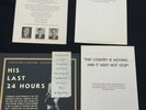 JFK John F Kennedy His last 24 hours LP w/ shipping box & speech / inserts