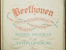 SHAFRAN / GINZBURG / BEETHOVEN Five Sonatas COLUMBIA Autographed by both artists