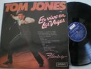 Tom Jones Live in Las Vegas Argentina LP Vinyl 1970 Ex