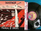 SNAKEFINGER MANUAL OF ERRORS ORIG 1982 RALPH RECORDS LP EXPERIMENTAL ART ROCK