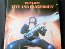 THIN LIZZY Live & Dangerous Classic 1978 UK 17-track double vinyl LP EX/NM