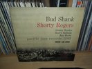 BUD SHANK / SHORTY ROGERS UK 1957 Pacific Jazz VOGUE 1st Press LP Top