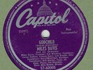 MODERN JAZZ 78 : MILES DAVIS ORCH ON CAPITOL 57-60005 IN E+ CONDITION