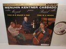 ASD 423 Mozart & Ravel Trios Yehudi Menuhin Gaspar Cassado Louis Kentner C/G
