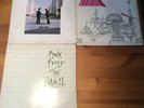 Pink Floyd Vinyl Records 3 x Lot: Relics, Wish You Were Here, The Wall