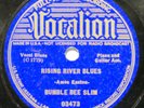 Bumble Bee Slim 78 Vocalion 03473 Rising River Blues / 12 O'Clock Midnight