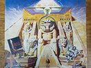 IRON MAIDEN Powerslave RARE URUGUAY LP HARD ATTACK HEAVY ROCK Spanish TITLES