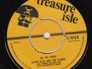 ALTON ELLIS & FLAMES All My Tears RARE M- UK 45 rocksteady TREASURE ISLE LISTEN