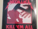 1983 Metallica Kill 'Em All Original Columbia House vinyl LP record RARE