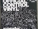 SERATO OFFICIAL CONTROL VINYL - PAIR BLACK/PURPLE VINYL EX
