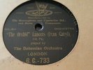 THE BOHEMIAN ORCHESTRA THE ORCHID LANCERS GRAMOPHONE CONCERT G.C.733