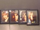 Beatles White Album 4 Photo Set Vinyl LP Insert John, George ,paul,ringo- framed