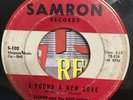 ognir and the nite people-i found a new love/all my heart from 1965 samron rare