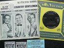 EP- Hank Snow/ Locklin/ Wagoner - 3 Country Gentlemen - USA RCA 33 w/ Pic