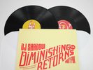 DJ SHADOW Diminishing Returns Doppel-LP 2x Vinyl Album PARTY Krush BBC John Peel