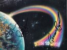 RAINBOW Down to Earth VINYL LP Graham Bonnet Roger Glover Airey Autograph SIGNED